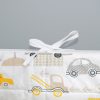 Amilian Bettumrandung Babybett weich Nestchen Kantenschutz Bettnestchen Kopfumrandung Zubehör für Laufstall Bettschlange 420 Siedlung Oberstoff: 100% Baumwolle, Füllung: 100% Polyester - Image 3
