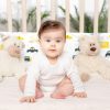 Amilian Bettumrandung Babybett weich Nestchen Kantenschutz Bettnestchen Kopfumrandung Zubehör für Laufstall Bettschlange 420 Siedlung Oberstoff: 100% Baumwolle, Füllung: 100% Polyester - Image 5