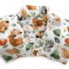 Kirschkernkissen Nackenhörnchen mit Rückenteil und Stehkragen Nackenwärmer Eichhörnchen Oberstoff: 100% Baumwolle, Füllung: 100% Kirschkern - Image 2