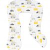 Amilian Kissenbezug für Stillkissen, Lagerungskissen, Seitenschläferkissen, pregnancy pillow; pillow cover; Ersatzbezug; Größe ca. 330cm; Siedlung 100% Baumwolle - Image 4
