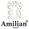 Amilian Kissenbezug für Stillkissen, Lagerungskissen, Seitenschläferkissen, pregnancy pillow; pillow cover; Ersatzbezug; Größe ca. 330cm; Siedlung 100% Baumwolle - Image 7