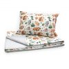 Amilian Baby Bettwäsche 7tlg Set mit Nestchen Kinderbettwäsche 100×135 Betthimmel Babybettwäsche für Baby Eichhörnchen (Vollstoffhimmel) 100% Baumwolle 100% Baumwolle Oberstoff: 100% Baumwolle, Füllung: 100% Polyester Oberstoff: 100% Baumwolle, Füllung: 100% Polyester - Image 2