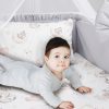 Amilian Baby Bettwäsche 7tlg Set mit Nestchen Kinderbettwäsche 100×135 Betthimmel Babybettwäsche für Baby Bärchen auf Wolken (Chiffonhimmel) 100% Baumwolle 100% Polyester Oberstoff: 100% Baumwolle, Füllung: 100% Polyester Oberstoff: 100% Baumwolle, Füllung: 100% Polyester - Image 6