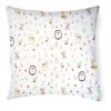 Amilian Dekokissen Kissenbezug Kissen 80cm x 80cm Igel Hirschbaby 100% Baumwolle