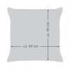 Amilian Dekokissen Kissenbezug Kissen 40cm x 40cm Sternschnuppe Rosa - Image 6