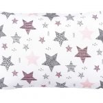 Amilian Dekokissen Kissenbezug Kissen 60cm x 40cm Sternschnuppe Rosa
