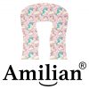 Amilian Kissenbezug für Stillkissen, Lagerungskissen, Seitenschläferkissen, pregnancy pillow; pillow cover; Ersatzbezug; Größe ca. 330cm; Einhorn Neu 100% Baumwolle - Image 7