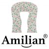 Amilian Kissenbezug für Stillkissen, Lagerungskissen, Seitenschläferkissen, pregnancy pillow; pillow cover; Ersatzbezug; Größe ca. 330cm; Klematis 100% Baumwolle - Image 7