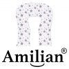 Amilian Kissenbezug für Stillkissen, Lagerungskissen, Seitenschläferkissen, pregnancy pillow; pillow cover; Ersatzbezug; Größe ca. 330cm; Sternschnuppe Rosa 100% Baumwolle - Image 7