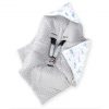 Amilian Baby Einschlagdecke, Babydecke, Fußsäck, Kuscheldecke mit Kapuze, universal für Babyschale, Autositz ca. 90×90 cm, Baby Car Seat Blanket B20 Oberstoff 1: 100% Baumwolle, Oberstoff 2 : 100% Polyester, Füllung: 100% Polyester