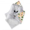 Amilian Baby Einschlagdecke, Babydecke, Fußsäck, Kuscheldecke mit Kapuze, universal für Babyschale, Autositz ca. 90×90 cm, Baby Car Seat Blanket B23 Oberstoff 1: 100% Baumwolle, Oberstoff 2 : 100% Polyester, Füllung: 100% Polyester