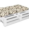 Bankauflage Gartenbankauflage Stuhlkissen Rückenkissen Sitzpolster Bankkissen für Gartenbank Europaletten Palettenkissen 60x120cm 07 Oberstoff: 100% Baumwolle, Füllung: 100% Polyester