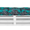 Bankauflage Gartenbankauflage Stuhlkissen Rückenkissen Sitzpolster Bankkissen für Gartenbank Palettenkissen 60x120cm 02 Oberstoff: 100% Baumwolle, Füllung: 100% Polyester - Image 7
