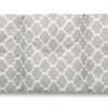 Bankauflage Gartenbankauflage Stuhlkissen Rückenkissen Sitzpolster Bankkissen für Gartenbank Europaletten Palettenkissen 60x120cm 03 Oberstoff: 100% Baumwolle, Füllung: 100% Polyester - Image 6