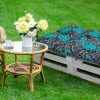 Bankauflage Gartenbankauflage Stuhlkissen Rückenkissen Sitzpolster Bankkissen für Gartenbank Palettenkissen 80x120cm 02 Oberstoff: 100% Baumwolle, Füllung: 100% Polyester - Image 5