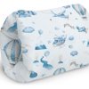 Baby kleines Stillkissen mit Füllung; Stillmuff, Muff: ca. 22x20cm, für Unterwegs; Arm Tunnel; Armkissen, beim Stillen; breastfeeding pillow Ballons Flugzeuge Oberstoff: 100% Baumwolle, Füllung: 100% Polyester