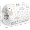 Baby kleines Stillkissen mit Füllung; Stillmuff, Muff: ca. 22x20cm, für Unterwegs; Arm Tunnel; Armkissen, beim Stillen; breastfeeding pillow Lichtung Oberstoff: 100% Baumwolle, Füllung: 100% Polyester - Image 2