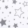 Amilian Himmel mit Schleife für Baby Bett, Stubenwagen, Babywiege, Kinderbett, Kinderzimmer ; Baldachin; Betthimmel: Vollstoffhimmel Gute Nacht Grau 100% Baumwolle - Image 8