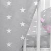 Amilian Baby Bettwäsche 7tlg Set mit Nestchen Kinderbettwäsche 100×135 Betthimmel Babybettwäsche für Baby Fuchs Stern (A3)/ Sternchen Weiß auf Rosa (Vollstoffhimmel) 100% Baumwolle 100% Baumwolle Oberstoff: 100% Baumwolle, Füllung: 100% Polyester Oberstoff: 100% Baumwolle, Füllung: 100% Polyester - Image 4