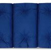 Bankauflage Gartenbankauflage Stuhlkissen Rückenkissen Sitzpolster Bankkissen für Gartenbank Palettenkissen 80x120cm Pünktchen Blau Oberstoff: 100% Baumwolle, Füllung: 100% Polyester - Image 6