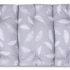 Bankauflage Gartenbankauflage Stuhlkissen Rückenkissen Sitzpolster Bankkissen für Gartenbank Palettenkissen 80x120cm Feder Grau Oberstoff: 100% Baumwolle, Füllung: 100% Polyester - Image 6