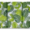 Bankauflage Gartenbankauflage Stuhlkissen Rückenkissen Sitzpolster Bankkissen für Gartenbank Palettenkissen 80x120cm Blätter Grün Oberstoff: 100% Baumwolle, Füllung: 100% Polyester - Image 6