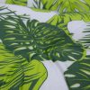 Bankauflage Gartenbankauflage Stuhlkissen Rückenkissen Sitzpolster Bankkissen für Gartenbank Palettenkissen 40x120cm Blätter Grün Oberstoff: 100% Baumwolle, Füllung: 100% Polyester - Image 2