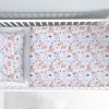 Amilian Kinderbettwäsche Kinder Bettwäsche Babybettwäsche für Baby Bettbezug 100 x 135 cm, Kopfkissenbezug 40 x 60 cm, 2-teilig, 100% Baumwolle, mit Hotelverschluß Märchentiere Apricot 100% Baumwolle - Image 4