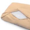 Amilian Kinderbettwäsche Kinder Bettwäsche Babybettwäsche für Baby Bettbezug 100 x 135 cm, Kopfkissenbezug 40 x 60 cm, 2-teilig, 100% Baumwolle, mit Hotelverschluß Märchentiere Apricot 100% Baumwolle - Image 5