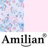 Amilian Kinderbettwäsche Kinder Bettwäsche Babybettwäsche für Baby Bettbezug 100 x 135 cm, Kopfkissenbezug 40 x 60 cm, 2-teilig, 100% Baumwolle, mit Hotelverschluß Einhorn Liebe Hellrosa 100% Baumwolle - Image 7