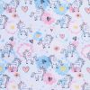 Amilian Kinderbettwäsche Kinder Bettwäsche Babybettwäsche für Baby Bettbezug 100 x 135 cm, Kopfkissenbezug 40 x 60 cm, 2-teilig, 100% Baumwolle, mit Hotelverschluß Einhorn Liebe Hellrosa 100% Baumwolle - Image 8