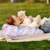 Amilian Stillkissen, Seitenschläferkissen für Baby, Lagerungskissen, Schwangerschaftskissen inkl. Bezug: 170cm pregnancy pillow Einhorn Liebe 100% Baumwolle Oberstoff 100% Polypropylen, Füllung 100% Polyester - Image 7