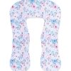 Amilian Kissenbezug für Stillkissen, Lagerungskissen, Seitenschläferkissen, pregnancy pillow; pillow cover; Ersatzbezug; Größe ca. 330cm; Einhorn Liebe 100% Baumwolle