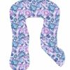 Amilian Kissenbezug für Stillkissen, Lagerungskissen, Seitenschläferkissen, pregnancy pillow; pillow cover; Ersatzbezug; Größe ca. 330cm; Zauberblumen 100% Baumwolle - Image 4