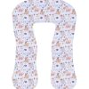 Amilian Kissenbezug für Stillkissen, Lagerungskissen, Seitenschläferkissen, pregnancy pillow; pillow cover; Ersatzbezug; Größe ca. 330cm; Märchentiere 100% Baumwolle