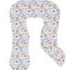 Amilian Kissenbezug für Stillkissen, Lagerungskissen, Seitenschläferkissen, pregnancy pillow; pillow cover; Ersatzbezug; Größe ca. 330cm; Märchentiere 100% Baumwolle - Image 4