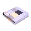 Amilian Krabbeldecke; Patchworkdecke; Krabbelmatte; Spieldecke; Laufgittereinlage; Kuscheldecke; Spielmatte als Geschenk für Baby, Kinder : M125 (125x125 cm) Oberstoff: 100% Baumwolle, Füllung: 100% Polyester - Image 2