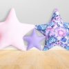 Dekokissen: 3 Pack Kissen SET; Stern; Sternchen; Zierkissen mit Füllung ca. 60 cm / 28cm; Kinderzimmer; Deko; Schlafzimmer; Mädchen; Jungen SET60 Oberstoff 1: 100% Baumwolle, Oberstoff 2 : 100% Polyester, Füllung: 100% Polyester - Image 2