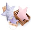 Dekokissen: 3 Pack Kissen SET; Stern; Sternchen; Zierkissen mit Füllung ca. 60 cm / 28cm; Kinderzimmer; Deko; Schlafzimmer; Mädchen; Jungen SET62 Oberstoff 1: 100% Baumwolle, Oberstoff 2 : 100% Polyester, Füllung: 100% Polyester - Image 3