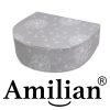 Amilian Kissen; Keilkissen; Kopfkissen; Rückenstützkissen; Sitzkissen; Beinkissen; Stillkissen; Pillow; Sitzkeilkissen; Nackenkissen Pusteblume Grau 100% Baumwolle Oberstoff 100% Polypropylen, Füllung 100% Polyester - Image 7