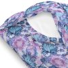 Amilian Bettwäsche; Bettgarnitur; 3-tlg. 100% Baumwolle; für Bettbezug: 155x220 und 2 x Kopfkissenbezug: 80x80 cm; mit Hotelverschluss; Zauberblumen 100% Baumwolle - Image 2