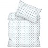 Amilian Bettwäsche Bettgarnitur 2-tlg. 100% Baumwolle für Bettbezug: 120x90 und 1 x Kopfkissenbezug: 40x60 cm mit Hotelverschluss Anker Artdeko 100% Baumwolle