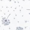 Amilian Bettgarnitur Bettwäsche 155x200 cm inkl. Bettbezug 155 x 200 cm und 2 x Kopfkissenbezug 80x80 cm mit Hotelverschluss Sommer und Winter Pusteblume Weiß 100% Baumwolle - Image 8