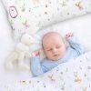 Amilian Bettwäsche Bettgarnitur 2-tlg. 100% Baumwolle für Bettbezug: 120x90 und 1 x Kopfkissenbezug: 40x60 cm mit Hotelverschluss Igel Hirschbaby 100% Baumwolle - Image 6