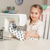 Amilian Baumwollstoff Meterware, Stoffe, Stoffreste: ca. 160cm x 50cm, zum Nähen, für Patchwork 100% Baumwolle, Baumwollstoff, Pfötchen 100% Baumwolle - Image 3