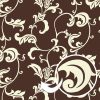 Amilian Baumwollstoff Meterware, Stoffe, Stoffreste: ca. 160cm x 50cm, zum Nähen, für Patchwork 100% Baumwolle, Baumwollstoff, Retro Braun 100% Baumwolle - Image 7
