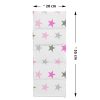 Kirschkernkissen 55 x 20 cm Wärmekissen Mikrowelle Körnerkissen Kirschkernsack Kirschkern Kissen für Kinder Erwachsene ideal als Massagekissen Sternchen Groß Rosa Oberstoff: 100% Baumwolle, Füllung: 100% Kirschkern - Image 2
