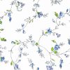 Amilian Seitenschläferkissen inkl. Füllung und Bezug: 150cm x 40cm, Schwangerschaftskissen, Lagerungskissen Baby und Erwachsene: Blumen Blau 100% Baumwolle Oberstoff 100% Polypropylen, Füllung 100% Polyester - Image 8