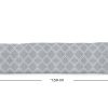 Amilian Seitenschläferkissen Bezug; Stillkissenbezug: ca. 150 x 40 cm für Lagerungskissen; Komfortkissen; Pillow Cover; Ersatzbezug; Marokko Grau 100% Baumwolle - Image 2