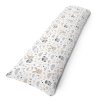 Amilian Seitenschläferkissen Bezug; Stillkissenbezug: ca. 150 x 40 cm für Lagerungskissen; Komfortkissen; Pillow Cover; Ersatzbezug; Lichtung 100% Baumwolle - Image 4